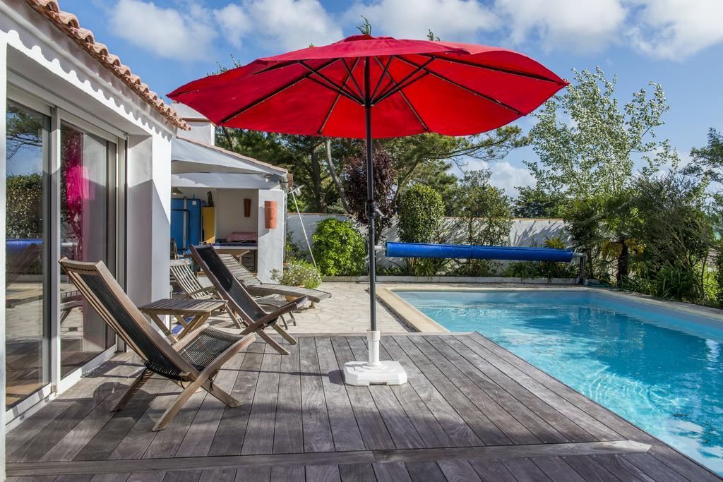 Les Yeux Bleus Bed & Breakfast Нуармутье Экстерьер фото