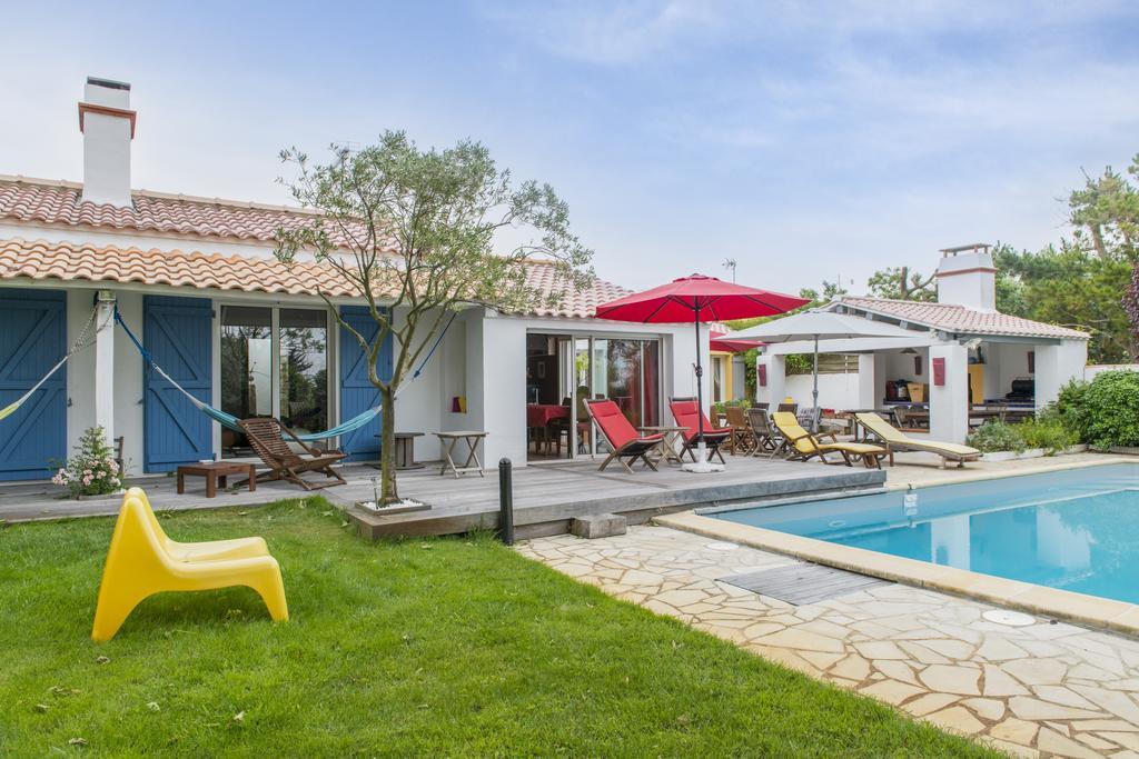 Les Yeux Bleus Bed & Breakfast Нуармутье Экстерьер фото