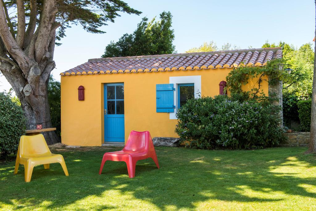 Les Yeux Bleus Bed & Breakfast Нуармутье Экстерьер фото