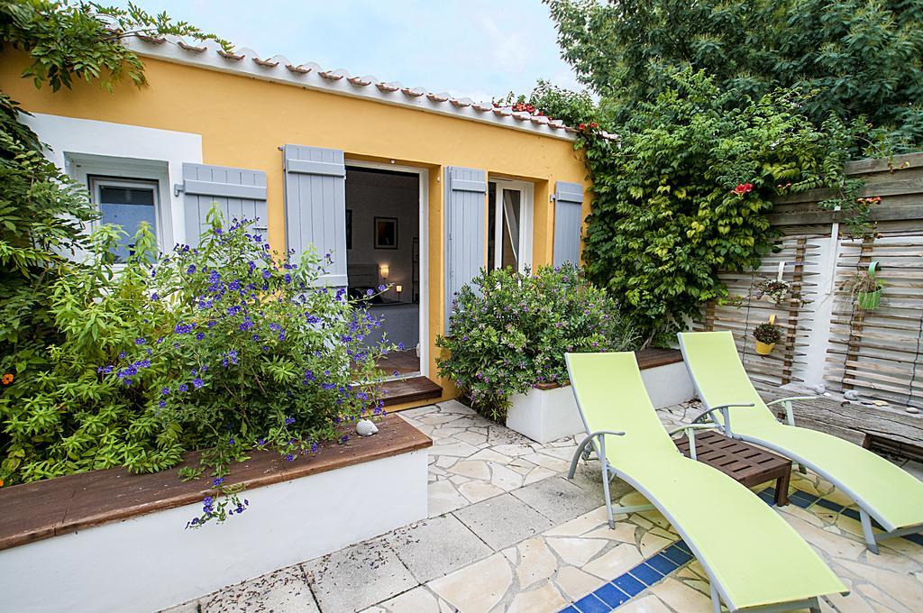 Les Yeux Bleus Bed & Breakfast Нуармутье Экстерьер фото