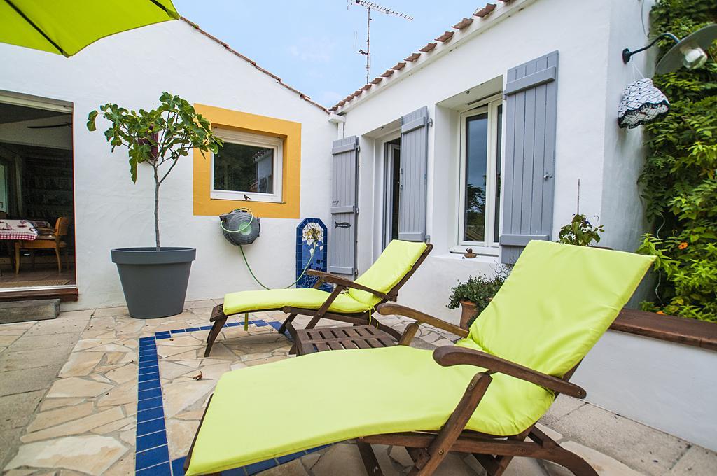 Les Yeux Bleus Bed & Breakfast Нуармутье Экстерьер фото