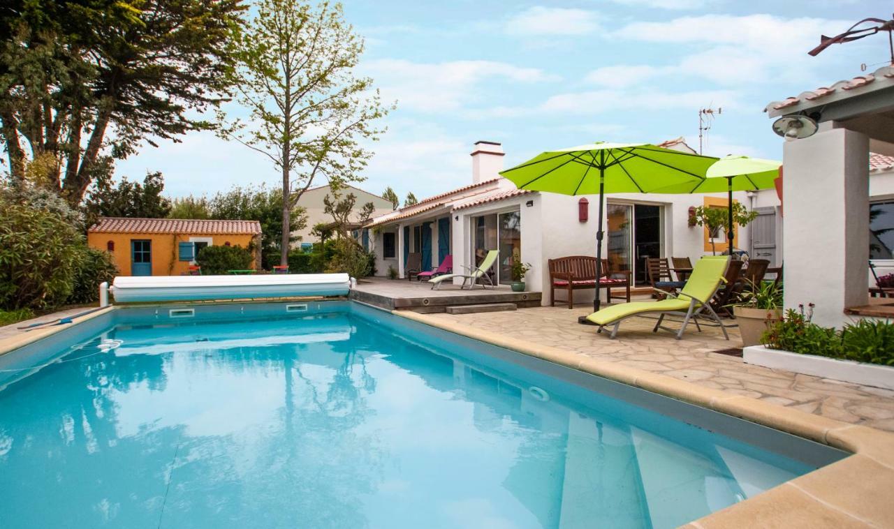 Les Yeux Bleus Bed & Breakfast Нуармутье Экстерьер фото