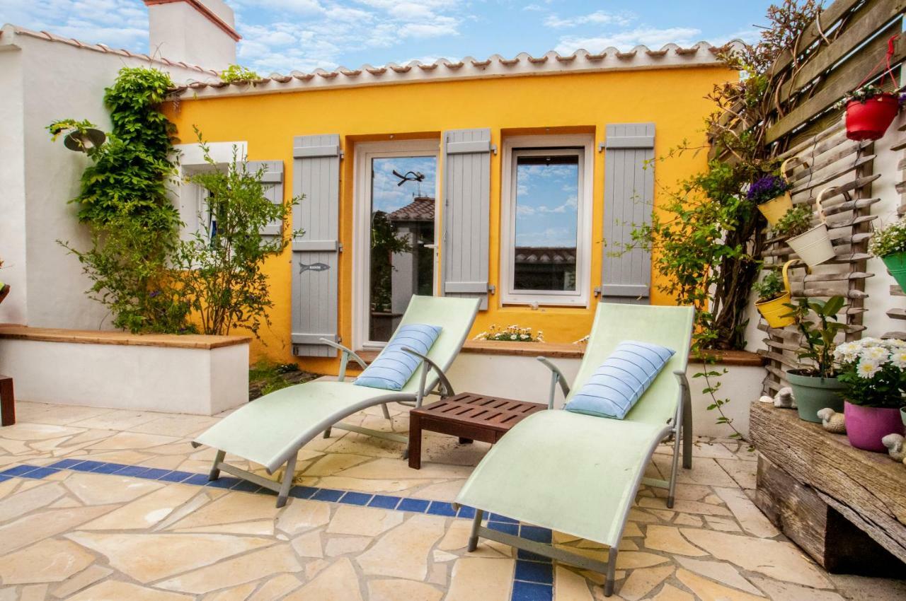 Les Yeux Bleus Bed & Breakfast Нуармутье Экстерьер фото