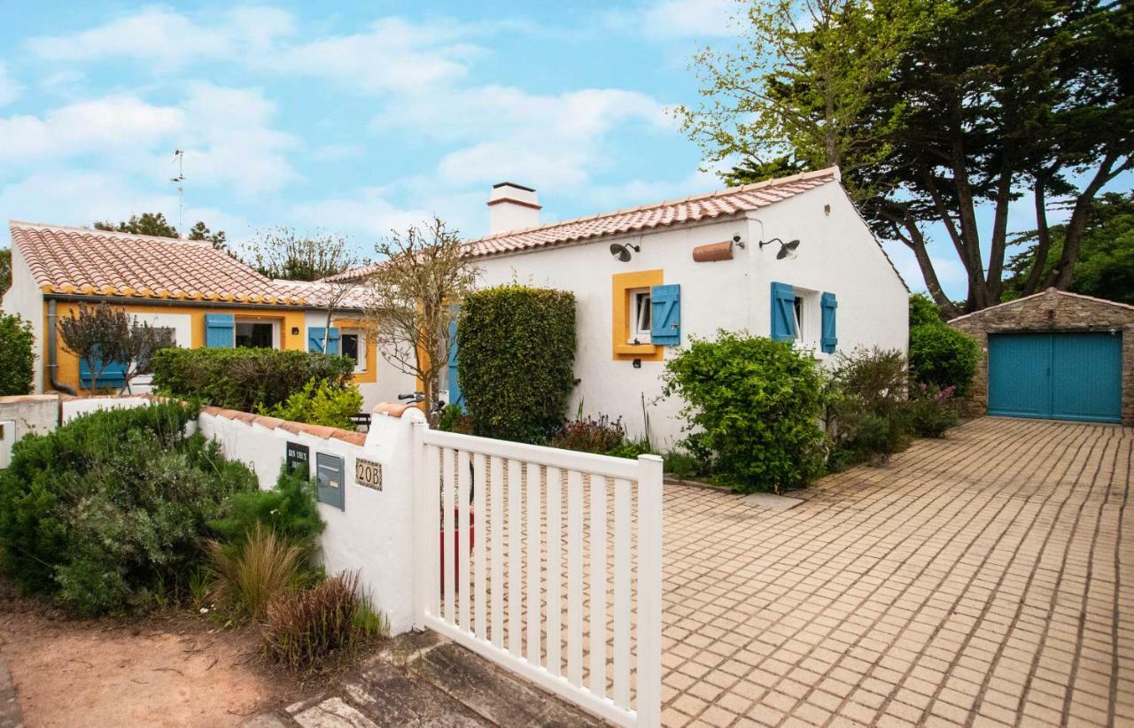 Les Yeux Bleus Bed & Breakfast Нуармутье Экстерьер фото